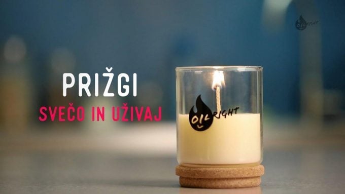 OILRIGHT sveča