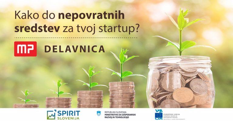 SIO delavnica: Kako do nepovratnih sredstev za tvoj startup? VSA MESTA SO POLNA