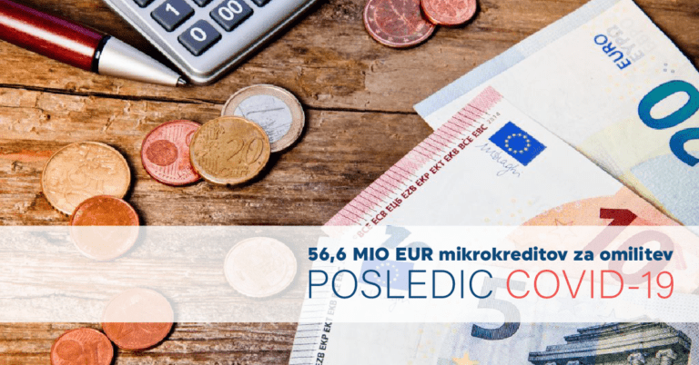 SPS razpisuje 56,6 mio EUR mikrokreditov za omilitev posledic covid-19