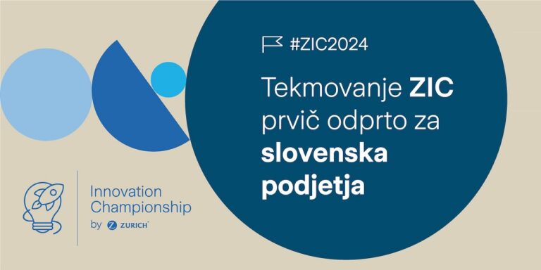 Slovenski startupi prvič vabljeni na Zurich Innovation Championship