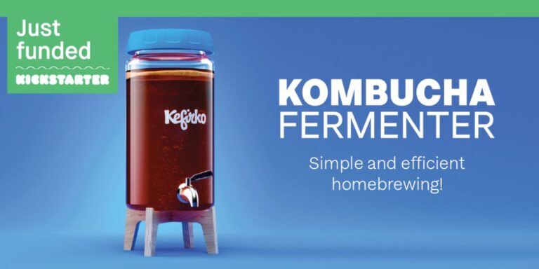 Fermentirajmo kombučo – Kefirko ponovno na Kickstarter