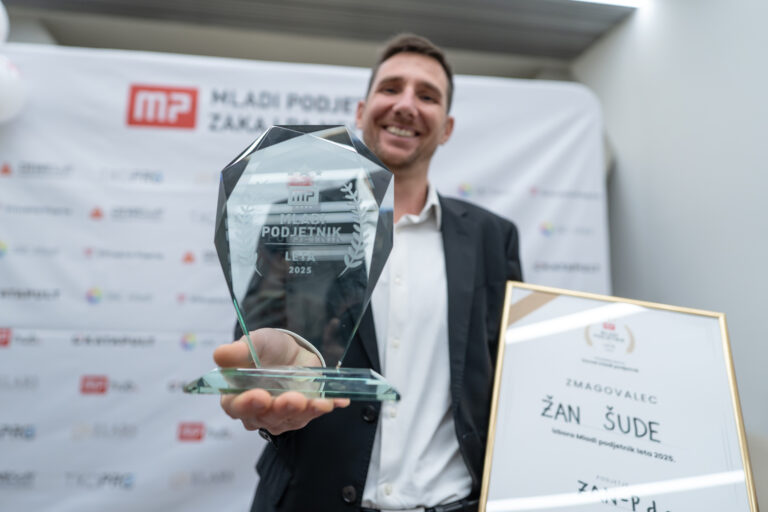 Mladi podjetnik leta 2025 je Žan Šude!